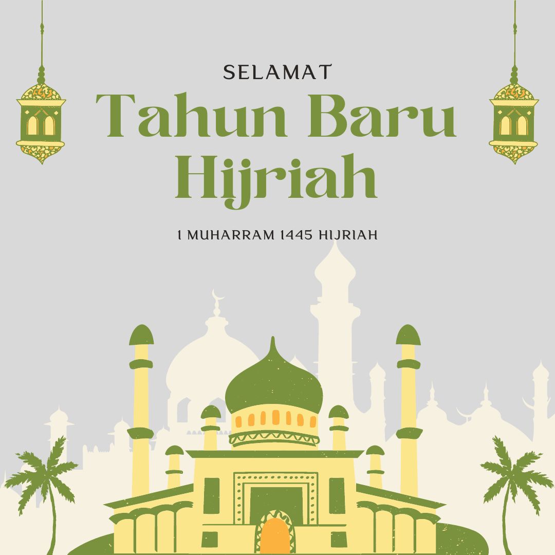 Krem-Hijau-Creative-Selamat-Tahun-Baru-Islam-Instagram-Post-1